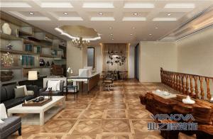 洛陽業(yè)之峰作品 泉舜186會所 中式風格